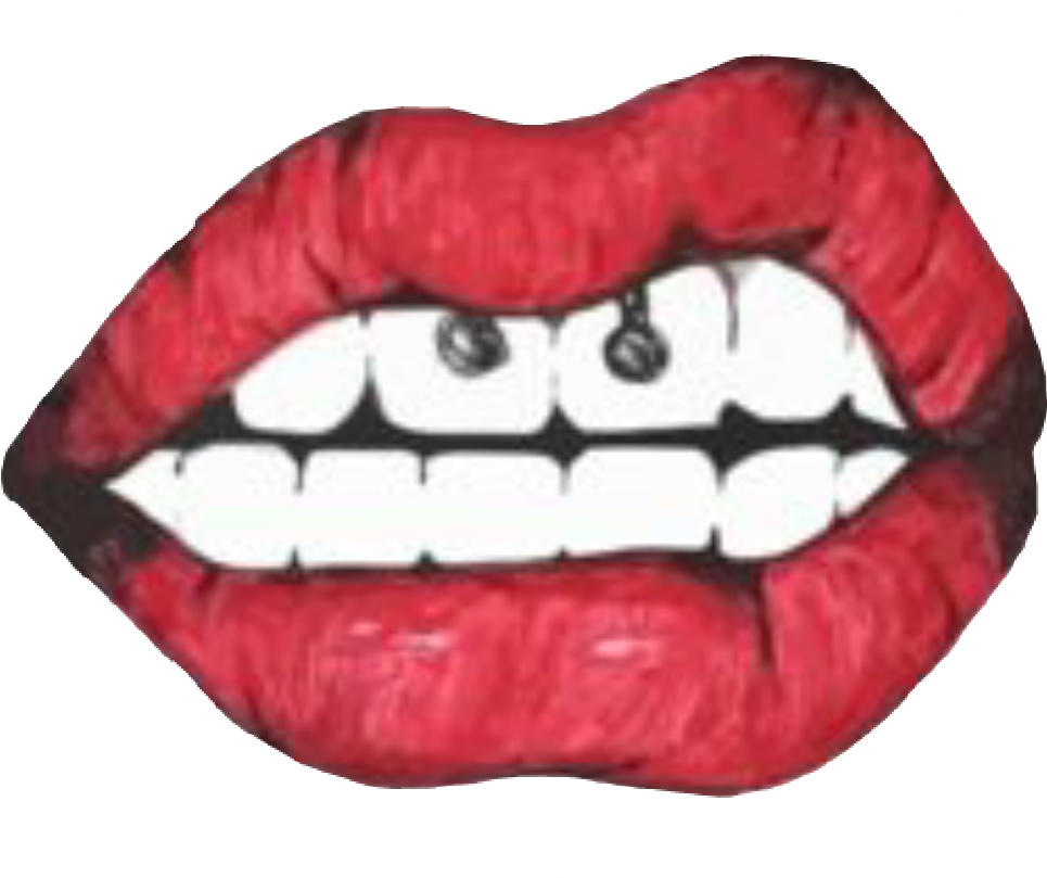 Lips Style Red Roses Stickers Sticker By Lokadejesus